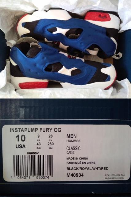 Reebok インスタポンプフューリー OG 20th トリコロール < ブランド Reebok インスタポンプフューリー OG 20th トリコロール < ブランドの