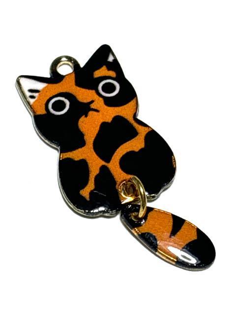 847 ブチ しっぽの揺れる猫ちゃん 1個 ねこネコ 金属チャーム アクセサリーパーツ < ペット/手芸/園芸 847 ブチ しっぽの揺れる猫ちゃん 1個 ねこネコ 金属チャーム アクセサリーパーツ < ペット/手芸/園芸の
