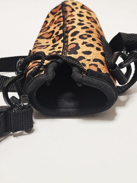 レオパード柄 ペットボトルカバー ショルダーヒモ付き 豹柄 ギャル < 女性ファッション レオパード柄 ペットボトルカバー ショルダーヒモ付き 豹柄 ギャル < 女性ファッションの