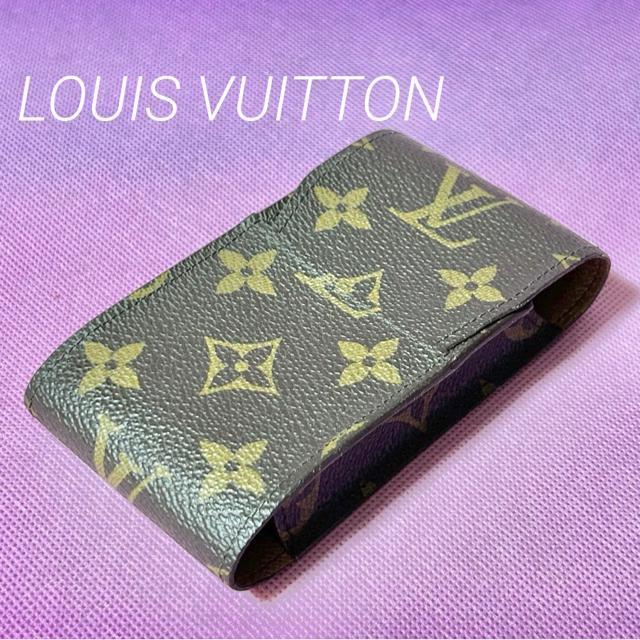 LOUIS VUITTON ���m�O���� MI0992 �V�K���b�g�P�[�X �^�o�R�P�[�X �u���E��  �� �u�����h�� 