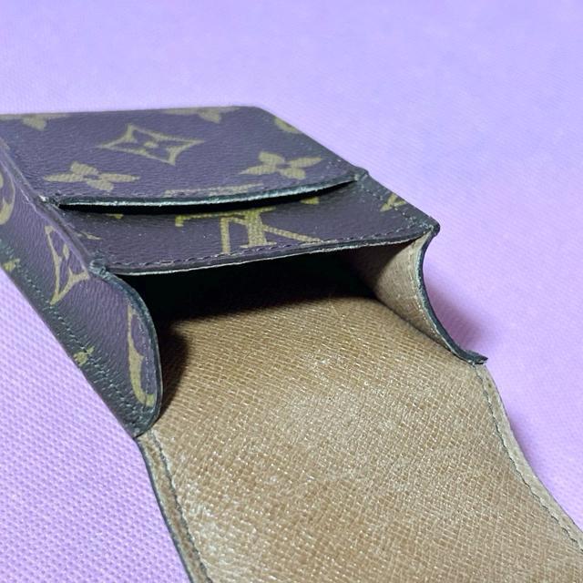 LOUIS VUITTON ���m�O���� MI0992 �V�K���b�g�P�[�X �^�o�R�P�[�X �u���E�� �� �u�����h�� 