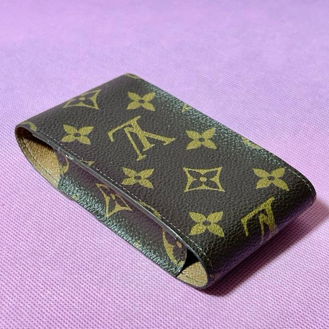 LOUIS VUITTON ���m�O���� MI0992 �V�K���b�g�P�[�X �^�o�R�P�[�X �u���E�� �� �u�����h�� 