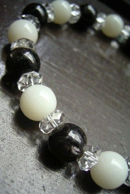 ハイパーシーンxムーンストーントxカット水晶ブレスレット < 女性アクセサリー/時計 ハイパーシーンxムーンストーントxカット水晶ブレスレット < 女性アクセサリー/時計の