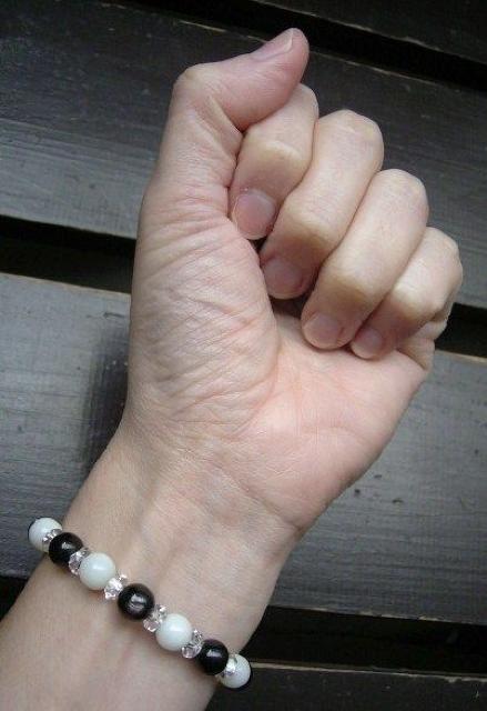 ハイパーシーンxムーンストーントxカット水晶ブレスレット < 女性アクセサリー/時計 ハイパーシーンxムーンストーントxカット水晶ブレスレット < 女性アクセサリー/時計の