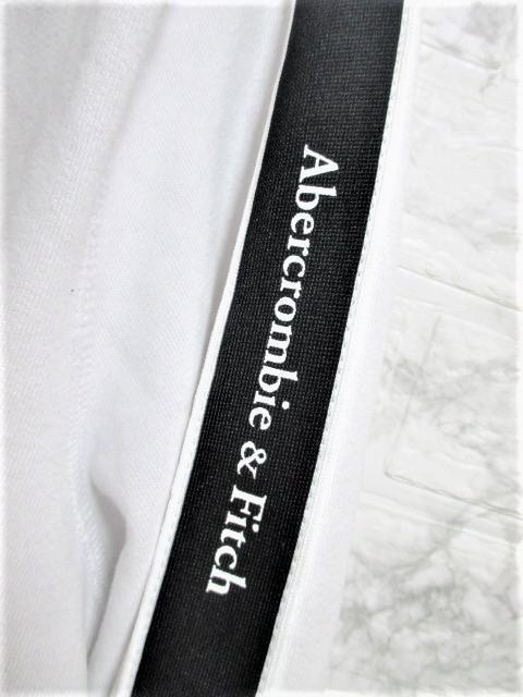 ☆Abercrombie&Fitch アバークロンビーアンドフィッチ テープ ロゴ プリント プルオーバー パーカー/メンズ/M < ブランド  ☆Abercrombie&Fitch アバークロンビーアンドフィッチ テープ ロゴ プリント プルオーバー パーカー/メンズ/M < ブランドの