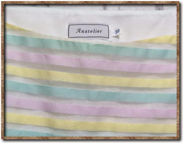 アナトリエ マルチボーダーワンピース < ブランド アナトリエ マルチボーダーワンピース < ブランドの