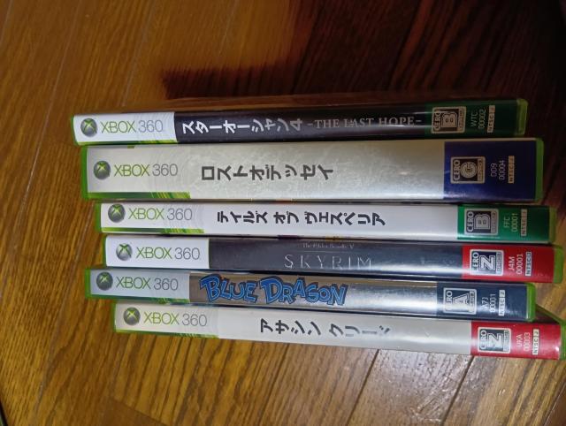 xbox360�A�[�P�[�h �� �Q�[���{��/�\�t�g�� 