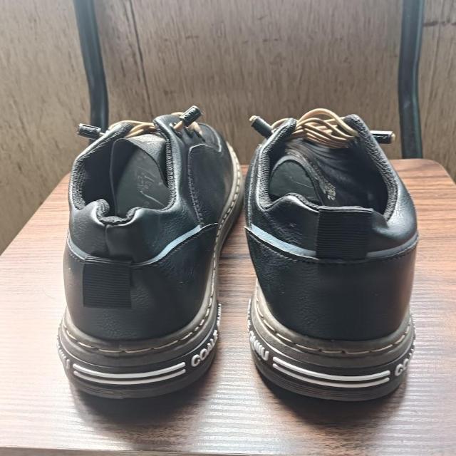 新品 26cm メンズ スニーカー カジュアル 靴 ブラック 男女兼用 < 男性ファッション  新品 26cm メンズ スニーカー カジュアル 靴 ブラック 男女兼用 < 男性ファッションの