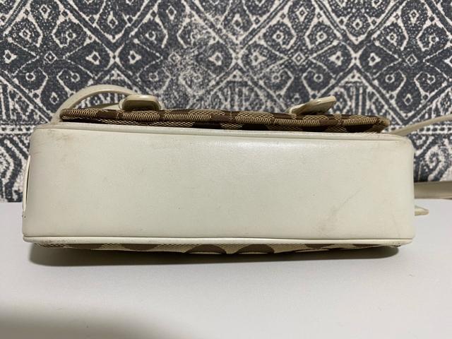 【中古品】COACH コーチ キャンバス×レザー ショルダーバッグ 斜め掛け < ブランド  【中古品】COACH コーチ キャンバス×レザー ショルダーバッグ 斜め掛け < ブランドの