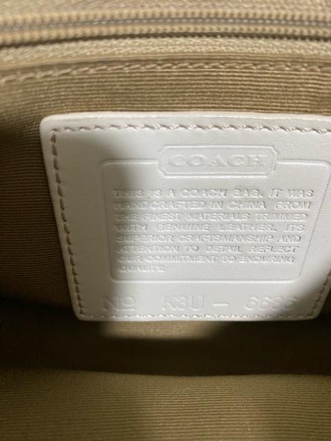【中古品】COACH コーチ キャンバス×レザー ショルダーバッグ 斜め掛け < ブランド  【中古品】COACH コーチ キャンバス×レザー ショルダーバッグ 斜め掛け < ブランドの