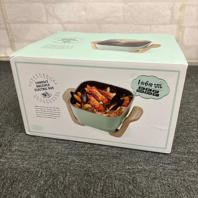 即決 新品 Toffy コンパクトマルチ電気鍋 K-HP3-PA ペールアクア < インテリア/ライフ 即決 新品 Toffy コンパクトマルチ電気鍋 K-HP3-PA ペールアクア < インテリア/ライフの