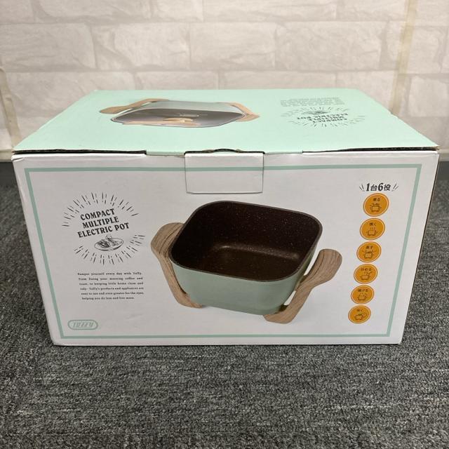 即決 新品 Toffy コンパクトマルチ電気鍋 K-HP3-PA ペールアクア < インテリア/ライフ 即決 新品 Toffy コンパクトマルチ電気鍋 K-HP3-PA ペールアクア < インテリア/ライフの