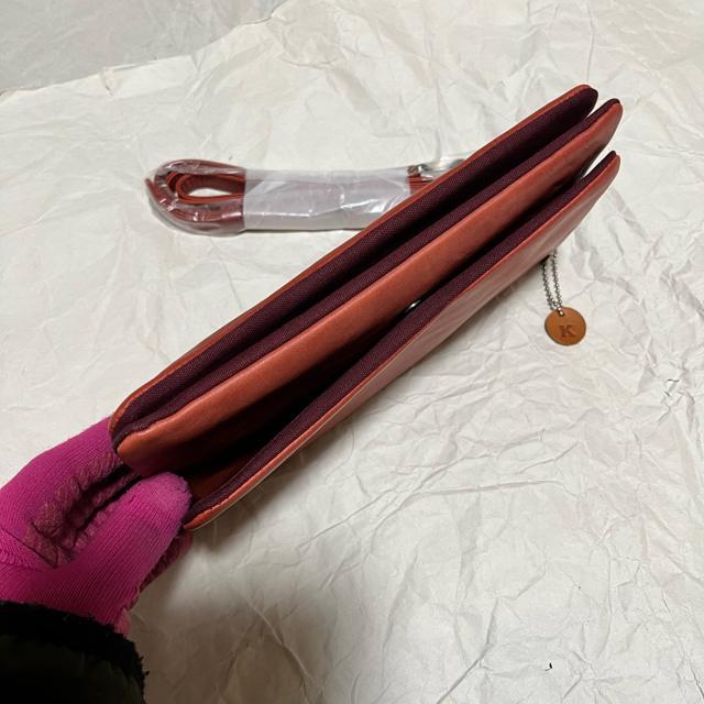 【美品】【b3Labo】 栃木レザー お財布ショルダー 2WAYウォレットバッグ 革 クラッチバッグ < 女性ファッション 【美品】【b3Labo】 栃木レザー お財布ショルダー 2WAYウォレットバッグ 革 クラッチバッグ < 女性ファッションの