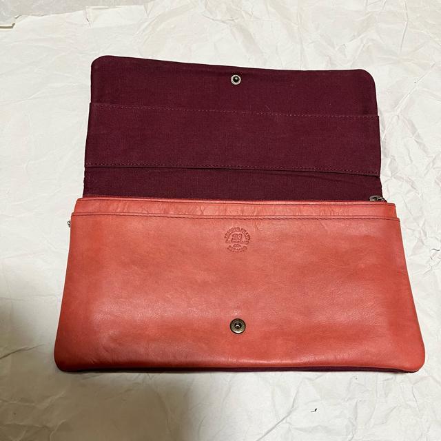 【美品】【b3Labo】 栃木レザー お財布ショルダー 2WAYウォレットバッグ 革 クラッチバッグ < 女性ファッション 【美品】【b3Labo】 栃木レザー お財布ショルダー 2WAYウォレットバッグ 革 クラッチバッグ < 女性ファッションの