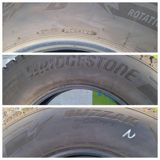 �o���a�I�N��2022 �u���a�X�g�� �u���U�b�N DM-V3 265/70R17 115Q 17�C���`�X�^�b�h���X�^�C���̂�4�{ �� ������/�o�C�N