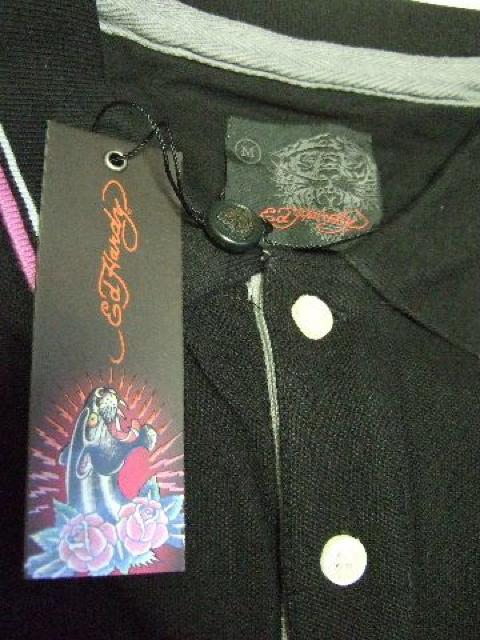‡ED HARDY‡エドハーディー‡刺繍‡半袖ポロシャツ‡ < ブランド  ‡ED HARDY‡エドハーディー‡刺繍‡半袖ポロシャツ‡ < ブランドの