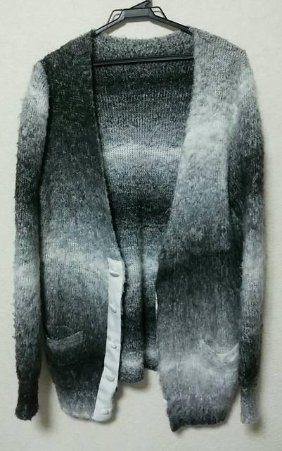 takuya着 sacai グラデーションカーディガン < 男性ファッション  takuya着 sacai グラデーションカーディガン  < 男性ファッションの