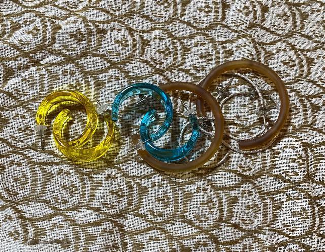 フープピアス纏め売り 未使用 < 女性アクセサリー/時計  フープピアス纏め売り 未使用  < 女性アクセサリー/時計の