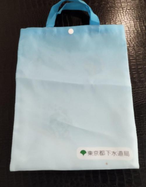 東京都水道局 ノベルティ アースくん ナイロン A4 縦型エコバッグ < ホビー  東京都水道局 ノベルティ アースくん ナイロン A4 縦型エコバッグ < ホビーの