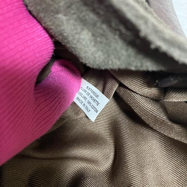 【minelli】 上質スエード × レザー イタリア製 ショルダーバッグ < 女性ファッション 【minelli】 上質スエード × レザー イタリア製 ショルダーバッグ < 女性ファッションの