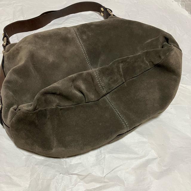 【minelli】 上質スエード × レザー イタリア製 ショルダーバッグ < 女性ファッション 【minelli】 上質スエード × レザー イタリア製 ショルダーバッグ < 女性ファッションの