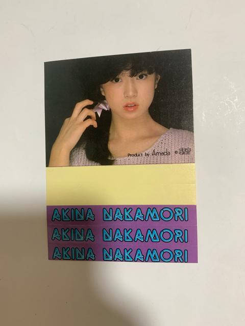 中森明菜 ステッカー < タレントグッズ  中森明菜 ステッカー  < タレントグッズの