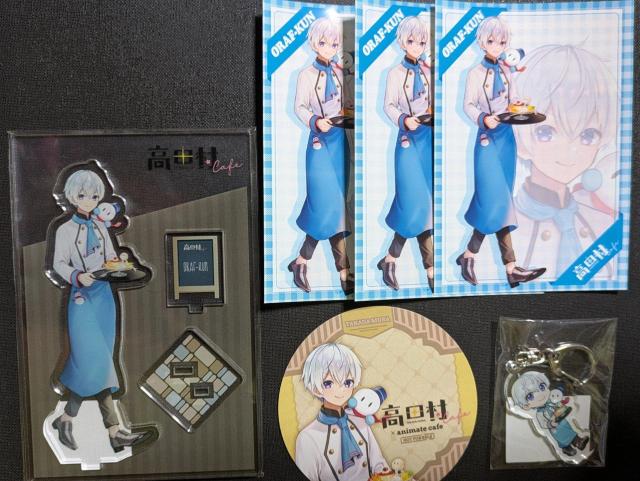 高田村コラボカフェ/おらふくん/アクスタ&アクキー&ブロマイド&コースターセット/6点/ドズル社/モバペイ < タレントグッズ  高田村コラボカフェ/おらふくん/アクスタ&アクキー&ブロマイド&コースターセット/6点/ドズル社/モバペイ  < タレントグッズの