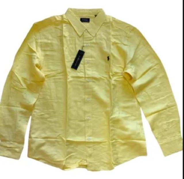 ポロ・ラルフローレン フィット  ボタンダウン  長袖  シャツ  イエロー  メンズ ※サイズ2XL < ブランド  ポロ・ラルフローレン フィット  ボタンダウン  長袖  シャツ  イエロー  メンズ ※サイズ2XL < ブランドの