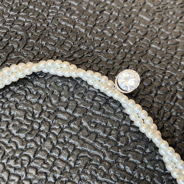 アクセサリー イミテーション 未使用 キラキラネックレス 38-42センチ パール色 < 女性アクセサリー/時計 アクセサリー イミテーション 未使用 キラキラネックレス 38-42センチ パール色 < 女性アクセサリー/時計の