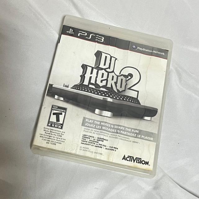 PS3 ソフト DJ HERO 2 ディスク良好 < ゲーム本体/ソフト PS3 ソフト DJ HERO 2 ディスク良好 < ゲーム本体/ソフトの
