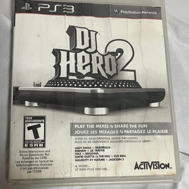 PS3 ソフト DJ HERO 2 ディスク良好 < ゲーム本体/ソフト PS3 ソフト DJ HERO 2 ディスク良好 < ゲーム本体/ソフトの