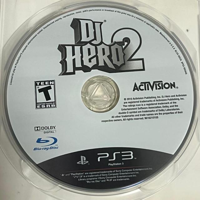 PS3 ソフト DJ HERO 2 ディスク良好 < ゲーム本体/ソフト PS3 ソフト DJ HERO 2 ディスク良好 < ゲーム本体/ソフトの