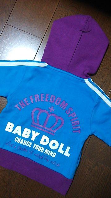 新品スティッチワッペンパーカー100青ベビドBABYDOLLベビードール < ブランド 新品スティッチワッペンパーカー100青ベビドBABYDOLLベビードール < ブランドの