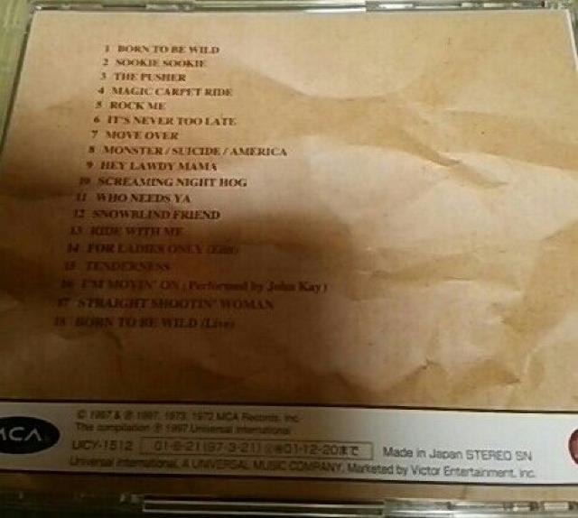 CD XebyEt xXg т STEPPENWOLF  CD/DVD/rfI 