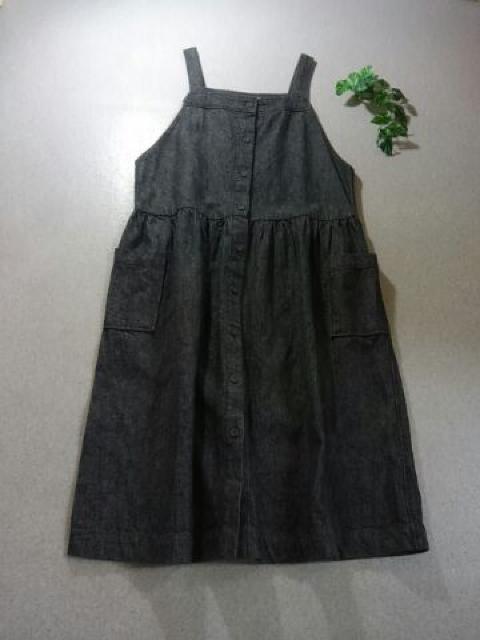 *Studio CLIP* 綿麻サロペSK チャコグレー < ブランド *Studio CLIP* 綿麻サロペSK チャコグレー < ブランドの