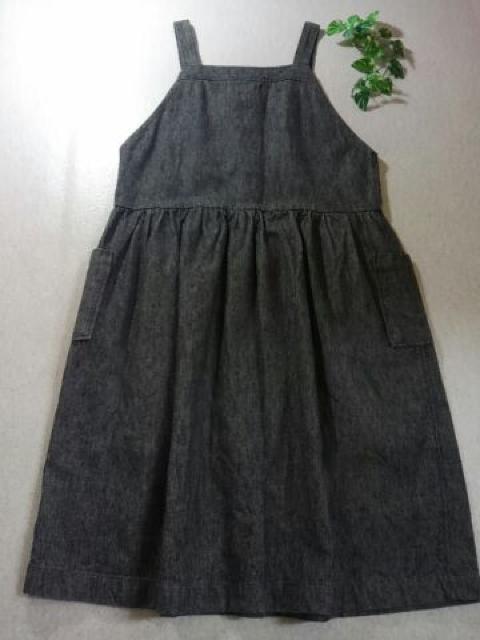 *Studio CLIP* 綿麻サロペSK チャコグレー < ブランド *Studio CLIP* 綿麻サロペSK チャコグレー < ブランドの