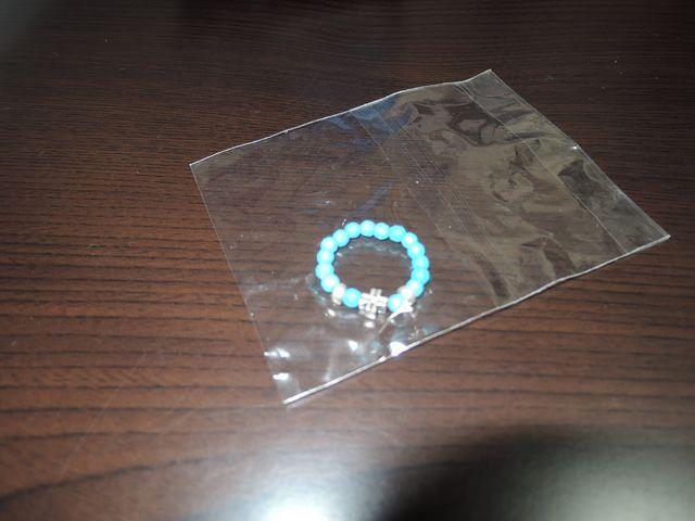 新品WJKビーズクロスリング指輪ダブルジェイケイ < ブランド 新品WJKビーズクロスリング指輪ダブルジェイケイ < ブランドの