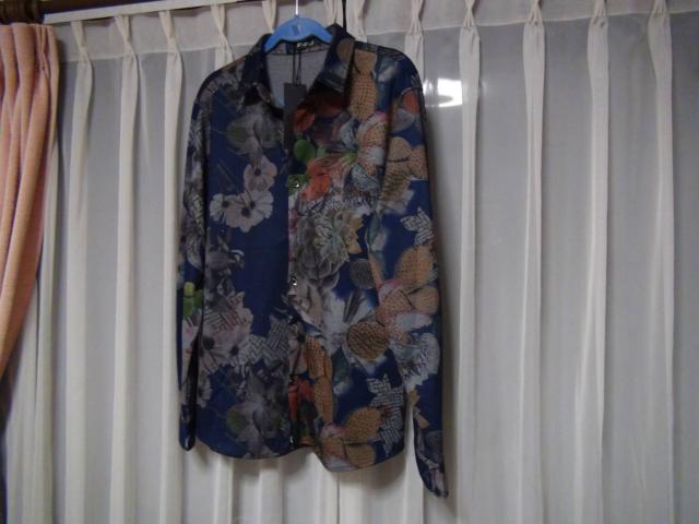 KTRのドレスシャツ(XL)ネイビー !。 < 男性ファッション  KTRのドレスシャツ(XL)ネイビー !。 < 男性ファッションの