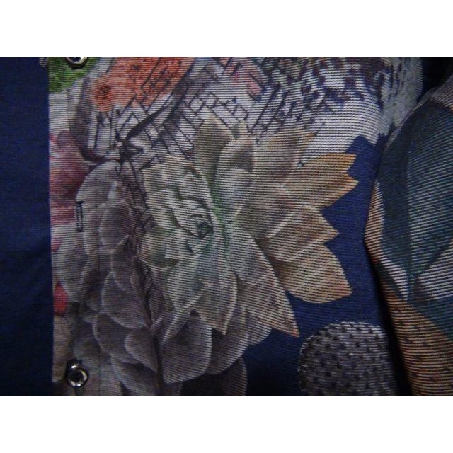 KTRのドレスシャツ(XL)ネイビー !。 < 男性ファッション  KTRのドレスシャツ(XL)ネイビー !。 < 男性ファッションの