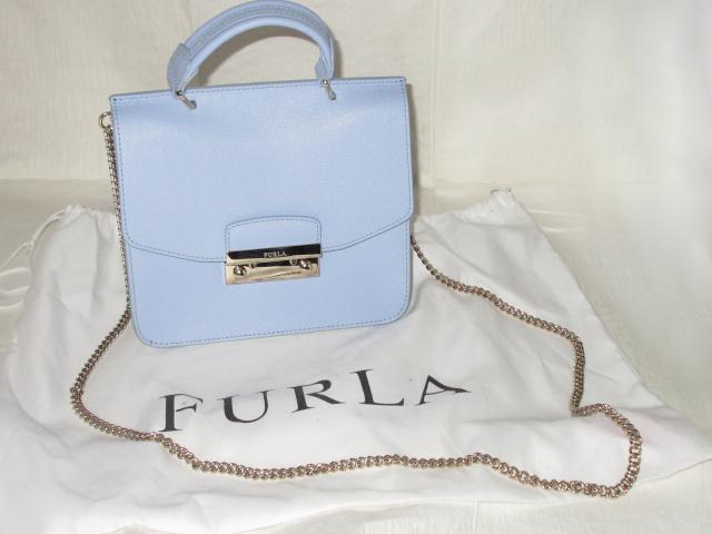 未使用☆フルラ*ショルダーバッグBLHO B30(ブルー系)2way < ブランド 未使用☆フルラ*ショルダーバッグBLHO B30(ブルー系)2way < ブランドの