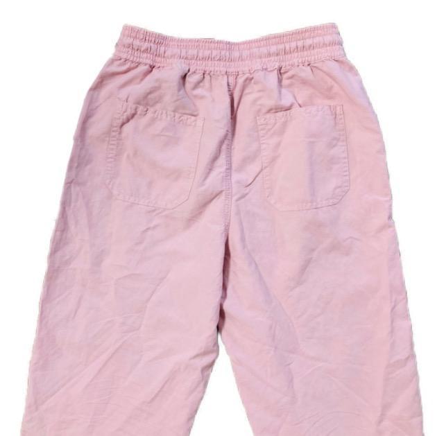 (ゴムXS)ZARA◎ボーイフレンド楽チンゴムパンツ◎ピンク < ブランド (ゴムXS)ZARA◎ボーイフレンド楽チンゴムパンツ◎ピンク < ブランドの