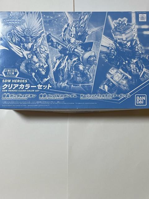 SDW HEROES クリアカラーセット 信長ガンダムエピオン 他 < ホビー  SDW HEROES クリアカラーセット 信長ガンダムエピオン 他  < ホビーの