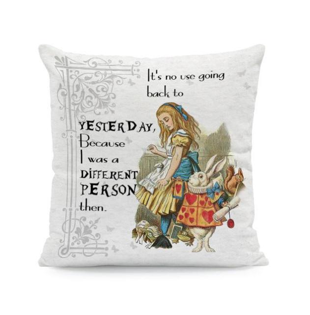 新品 不思議の国のアリス クッションカバー l < インテリア/ライフ  新品 不思議の国のアリス クッションカバー l  < インテリア/ライフの