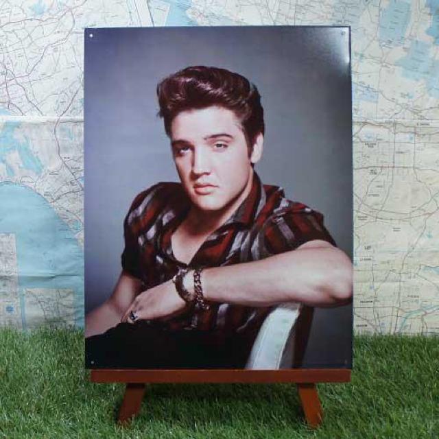 新品【ブリキ看板】Elvis Presley/エルヴィス・プレスリー Portrait < ホビー  新品【ブリキ看板】Elvis Presley/エルヴィス・プレスリー Portrait  < ホビーの