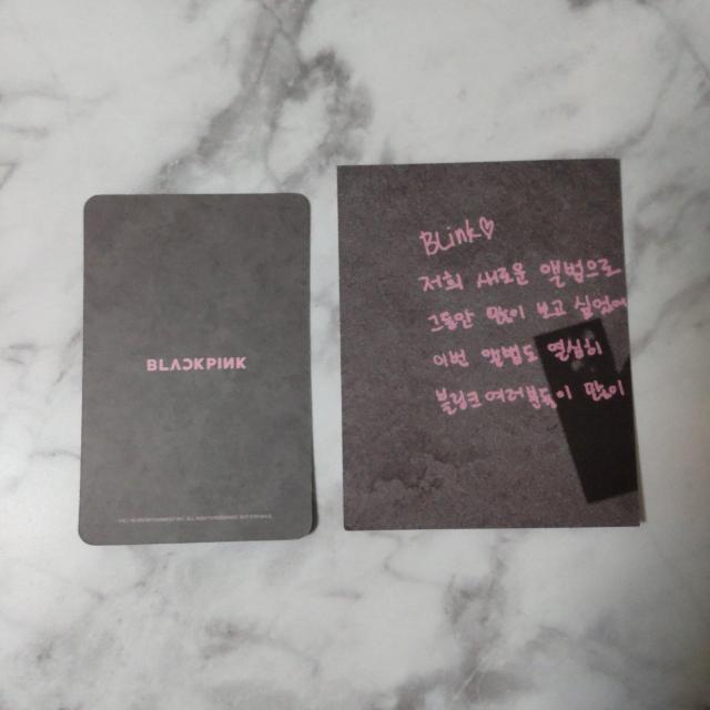 BLACKPINK★Kill This Loveの封入特典など★8点 ロゼ < タレントグッズ  BLACKPINK★Kill This Loveの封入特典など★8点 ロゼ < タレントグッズの