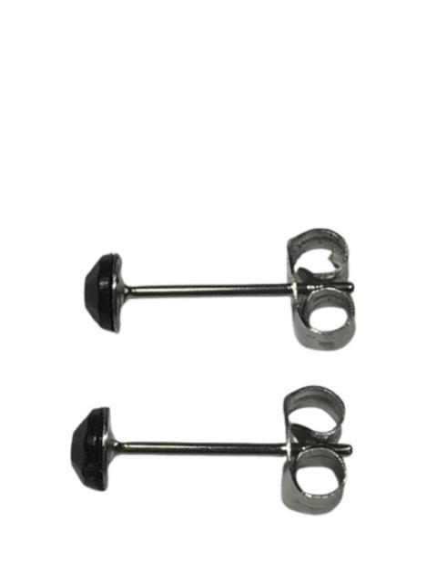 2個1セット 幅4mm ラインストーン スタッドピアス ブラック 両耳用 ステンレス アクリル製 シンプル つけっぱなしOK 安い < 女性アクセサリー/時計  2個1セット 幅4mm ラインストーン スタッドピアス ブラック 両耳用 ステンレス アクリル製 シンプル つけっぱなしOK 安い < 女性アクセサリー/時計の