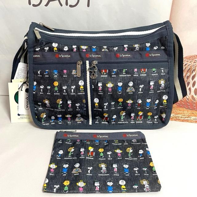 ★新品★LeSportsac レスポートサック スヌーピ SNOOPY グレイ ショルダーバッグ 7507 L セット 送料無料 < 女性ファッション  ★新品★LeSportsac レスポートサック スヌーピ SNOOPY グレイ ショルダーバッグ 7507 L セット 送料無料  < 女性ファッションの
