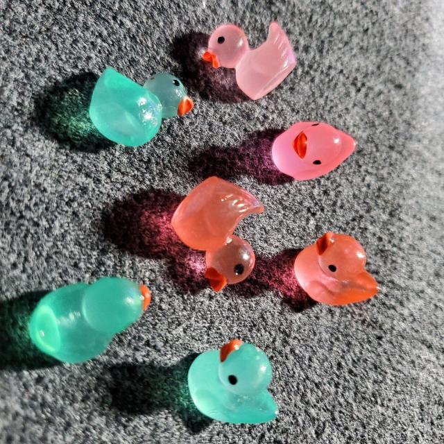 アヒルちゃん ミニマスコット クリア ×7 < ホビー  アヒルちゃん ミニマスコット クリア ×7 < ホビーの