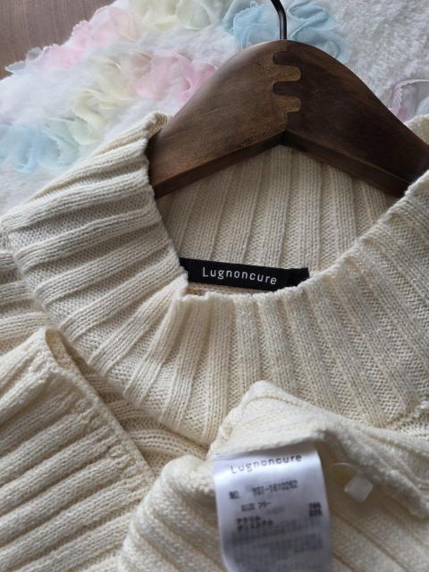 Lugnoncureニット★ミルクカラーのリブニット < ブランド Lugnoncureニット★ミルクカラーのリブニット < ブランドの
