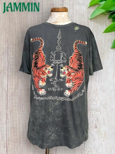 サクヤンTシャツ アジアン サクヤン エスニック ヒッピー 個性派 魔除け 虎 < 男性ファッション サクヤンTシャツ アジアン サクヤン エスニック ヒッピー 個性派 魔除け 虎 < 男性ファッションの